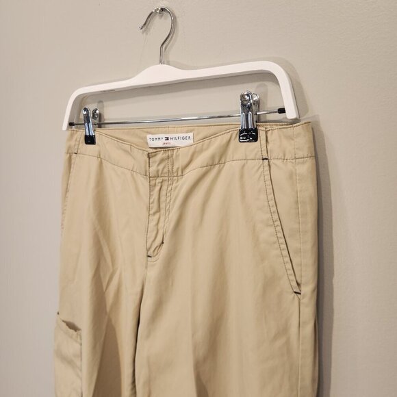 Tommy Hilfiger 90's Cargo Pants Women's Vintage Retro Y2K Style - Size 4 - Picture 3 of 10